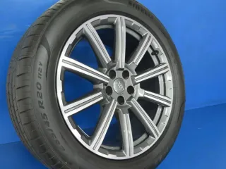 NEU Original Audi Q7 Typ 4M 20 Zoll 10-Speichen-Rad Sommerräder Alufelgen 4M0601025CJ Anthrazit Sommerreifen - Bild 3