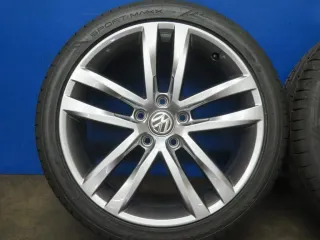 Original VW Golf 7 / Golf 7 Sportsvan / Golf 7 Variant 18 Zoll Salvador Sommerräder Alufelgen 5G0601025AF Anthrazit - Bild 12