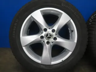 Original Mercedes V-Klasse Typ W447 bis 02/2024 Mercedes Vito Typ 447 Winterräder 17 Zoll 5-Speichen-Rad RDKS Silber Winterreifen gebraucht - Bild 15