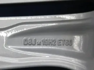 Original Mercedes ML Typ 164 19 Zoll 5-Doppelspeichen-Rad Winterräder + RDKS Alufelgen A1644014802 Silber Winterreifen 4x 8 mm - Bild 6