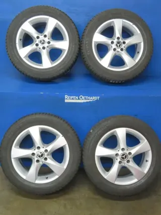 Original Mercedes V-Klasse Typ W447 bis 02/2024 Mercedes Vito Typ 447 Winterräder 17 Zoll 5-Speichen-Rad RDKS Alufelgen A4474012200 Silber Winterreifen 2x 7,3 mm 2x 8 mm - Bild 19