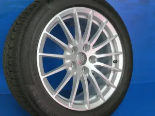Original Audi A5 Typ B9 / F5... 17 Zoll 15-Speichen-Design Winterräder 8W0601025AE Silber 2x 6,6 mm / 2x 7,7 mm 8W0601025AE - Bild 3