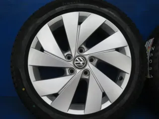 Original VW Golf 8 17 Zoll Belmond Winterräder 5H0601025B Silber Neu - Bild 10
