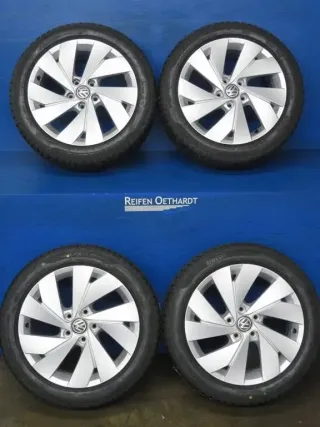 Original VW Golf 8 17 Zoll Belmond Winterräder 5H0601025B Silber Neu - Bild 13