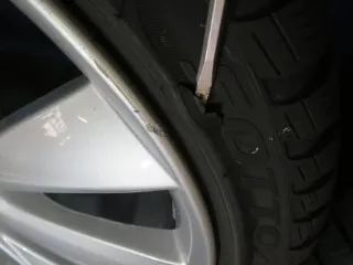 Original Tesla Model 3 20 Zoll Performance Winterräder + RDKS Alufelgen 1044227-00-D Silber Winterreifen 2x 6,5 mm 2x Neu - Bild 16