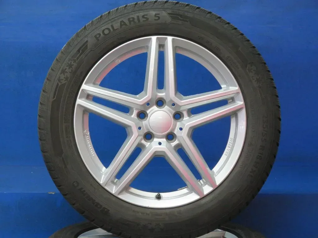 Volvo XC 40 18 Zoll Winterräder Alufelgen M10 758 Silber Winterreifen 2x 6,5 mm / 2x 7 mm - Bild 1