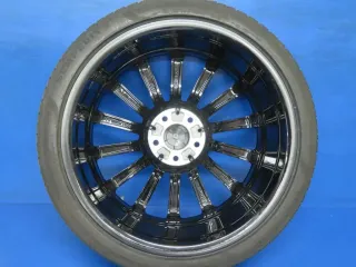Original Mercedes A-Klasse AMG A35 + 4Matic 19 Zoll AMG Vielspeiche Winterräder + RDKS Alufelgen A1774011900 Schwarz  Winterreifen 4x 8 mm - Bild 5