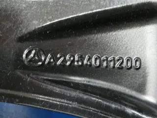 Original EQE Limousine Typ V295 19 Zoll 5-Speichen-Rad Winterräder + RDKS Alufelgen A2954011200 Schwarz Winterreifen 4x 100% - Bild 5