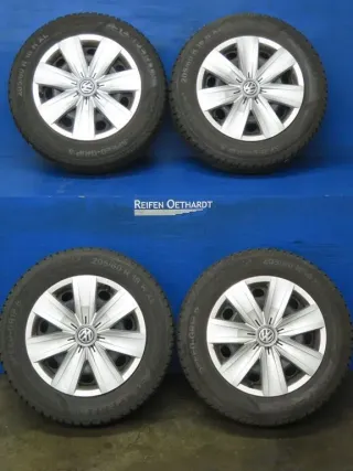 Original VW T-Roc Audi Q2 16 Zoll Stahlrad Winterräder 5Q0601027CJ Schwarz Winterreifen 2x 7,5 mm / 2x 8 mm - Bild 11