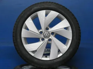Original VW Golf 8 17 Zoll Belmond Winterräder 5H0601025B Silber Neu - Bild 1