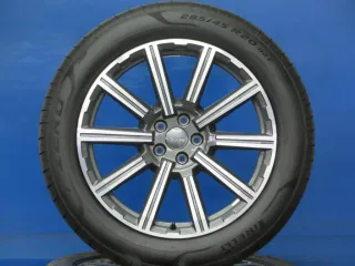 NEU Original Audi Q7 Typ 4M 20 Zoll 10-Speichen-Rad Sommerräder Alufelgen 4M0601025CJ Anthrazit Sommerreifen - Bild 1