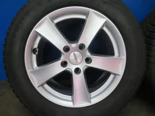 VW Passat Typ B8 VW T-Roc Winterräder Alufelgen 16 Zoll Silber Winterreifen 2x 8 mm / 2x 7,5 mm - Bild 11