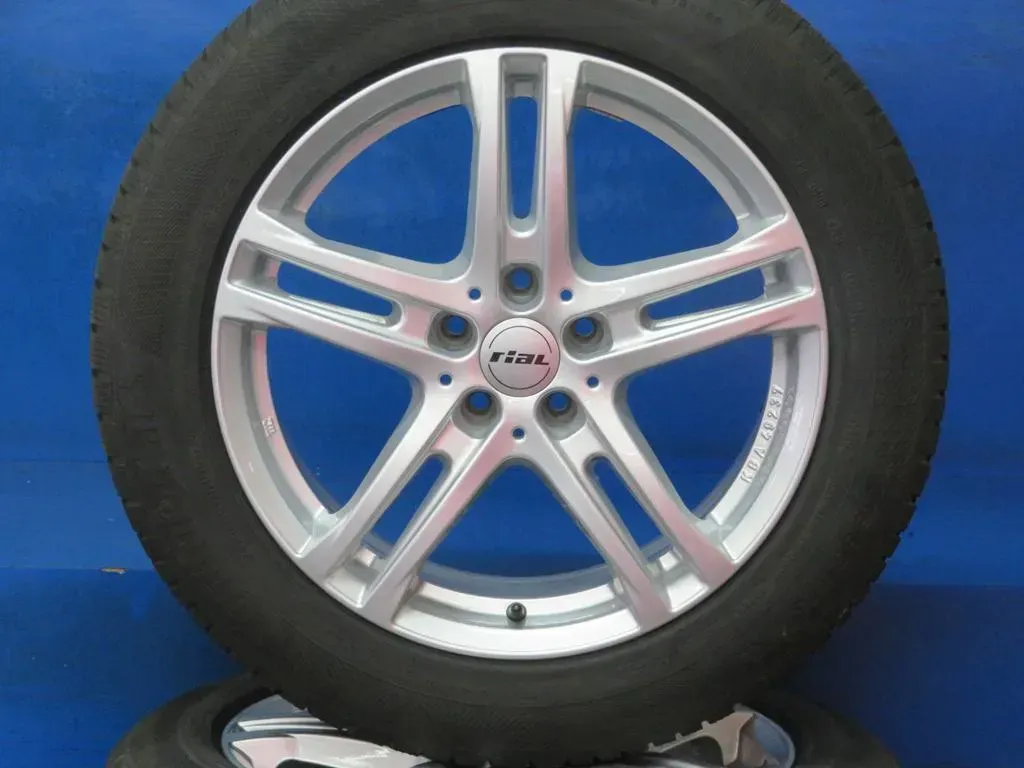 Skoda Kodiaq VW Tiguan II Alufelgen 18 Zoll Bavaro Winterräder Winterreifen 2x 5,3 mm / 2x 6,5 mm - Bild 1
