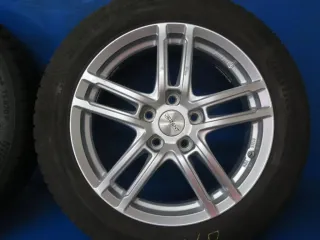 Hyundai Kona Typ OS / OSE 17 Zoll Winterräder + RDKS Alufelgen Silber Winterreifen 2x 6,2 mm / 2x 7,6 mm - Bild 9