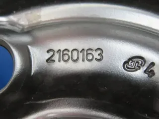 Original Opel Astra Typ B-K 16 Zoll Stahlrad Winterräder + RDKS 2160163 Schwarz Winterreifen 2x 5,4 mm / 2x 6,1 mm - Bild 7