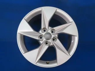 Original Audi A3 Sportback + Limousine Typ 8Y / GY Alufelgen 17 Zoll 5-Arm-Design 8Y0601025A + Nabendeckel - Bild 3