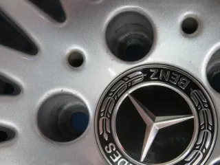 Original Mercedes V-Klasse Typ W447 Mercedes Vito Typ 447 Mercedes Vito Tourer Typ 447 17 Zoll Viel-Speichen-Rad Winterräder + RDKS A4474014900 Silber Winterreifen - Bild 14