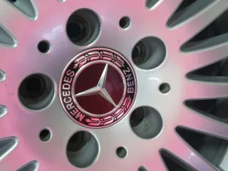 Original Mercedes V-Klasse Typ W447 Mercedes Vito Typ 447 Mercedes Vito Tourer Typ 447 17 Zoll Viel-Speichen-Rad Winterräder + RDKS Silber Winterreifen - Bild 17