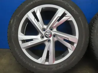 Original VW T-Cross VW Taigo 17 Zoll Valencia Winterräder Alufelgen 2G7601025E Anthrazit Winterreifen 4x 6 - 6,3 mm - Bild 15