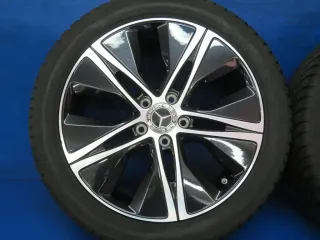 Original Mercedes A-Klasse Mercedes B-Klasse Mercedes CLA 18 Zoll 5-Speichen-Rad Winterräder + RDKS A1774010500 Schwarz Winterreifen - Bild 10