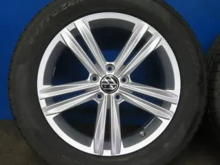 Original VW Tiguan VW Tiguan Allspace 18 Zoll Sebring Winterräder + RDKS 5NA601025M Silber 2x 6 mm 2x 6,9 mm - Bild 14