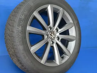 Original VW Passat Limousine B8 VW Passat Variant B8 VW Passat Alltrack B8 VW Arteon Winterräder Alufelgen 17 Zoll Merano 3G8071497 Anthrazit Winterreifen 2x 6,2 mm / 2x 6,6 mm - Bild 3