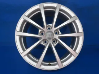 Original Audi A6 Limousine + Avant Typ 4K... F2 ( C8 ) Alufelgen 17 Zoll 10 Speichen Design 4K0601025 + Nabendeckel - Bild 7