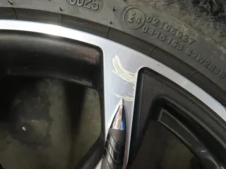 Audi A5 Typ B8/8T + B9/F5 Audi S5 Typ B8/8T + B9/F5 18 Zoll Winterräder Alufelgen Grau glanzgedreht Winterreifen 2x 8 mm / 2x 8,4 mm gebraucht - Bild 16