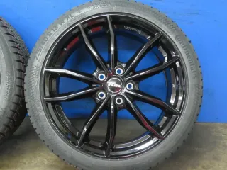 VW Golf VII + VIII Cupra Leon Seat Leon Typ KL + 5F Audi A3 Winterräder 18 Zoll Alufelgen Rial X12  Schwarz Winterreifen 100% - Bild 8