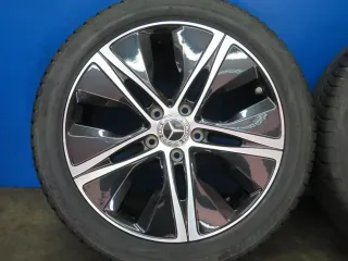 Original Mercedes A-Klasse Mercedes B-Klasse Mercedes CLA 18 Zoll 5-Speichen-Rad Winterräder + RDKS A1774010500 Schwarz Winterreifen - Bild 13