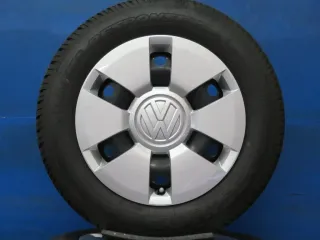 Original VW Up Seat Mii Skoda Citigo 14 Zoll Stahlrad Winterräder 1S0601027.... Schwarz Winterreifen 2x 5 mm / 2x 7,2 mm - Bild 2