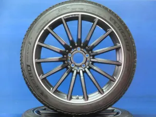 Original AMG GT 43 / 53 / 63 + S Coupé Typ: X290 20 Zoll AMG Vielspeichen-Design Winterräder + RDKS Alufelgen A2904010600 Schwarz Winterreifen 6,5 mm 2x 7 mm - Bild 1