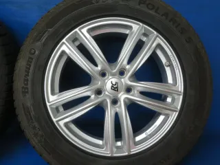 Skoda Kodiaq I + II VW Tiguan II + III VW Tiguan Allspace VW Tayron Seat Tarraco Winterräder Alufelgen 17 Zoll RC27-707 Silber Winterreifen 2x 7,7 mm / 2x 8,6 mm - Bild 9