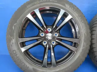 Original Hyundai Kona Typ OS Winterräder Alufelgen 17 Zoll 5-Doppelspeichen-Design Winterräder + RDKS HMD01 70743 Schwarz Winterreifen 2x 5,7 mm / 2x 7,2 mm - Bild 13