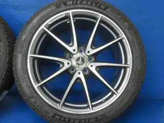 Original Mercedes AMG E63 / AMG E63S Typ: W213 Mercedes AMG E63 / AMG E63S T-Modell Typ: S213 19 Zoll AMG-Vielspeichen-Rad Winterräder + RDKS A2134012600 HIMALAY GREY Winterreifen - Bild 13