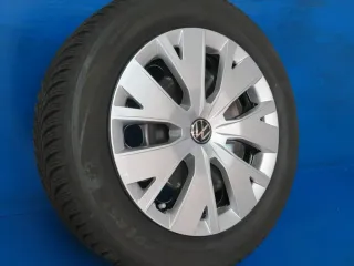Original VW T-Cross VW Taigo Skoda Kamiq 16 Zoll Stahlfelge Winterräder 2Q0601027AE Schwarz Winterreifen 2x 6,7 mm / 2x 7,7 mm - Bild 3