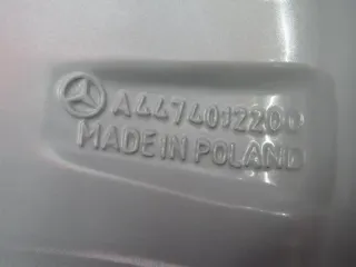 Original Mercedes V-Klasse Typ W447 bis 02/2024 Mercedes Vito Typ 447 Winterräder 17 Zoll 5-Speichen-Rad RDKS Silber Winterreifen 2x 6,3 mm / 2x 7,2 mm gebraucht - Bild 5