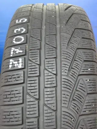 Original VW Tiguan VW Tiguan Allspace 18 Zoll Sebring Winterräder Alufelgen 5NA601025M Silber Winterreifen 4x 6,6 mm - Bild 8