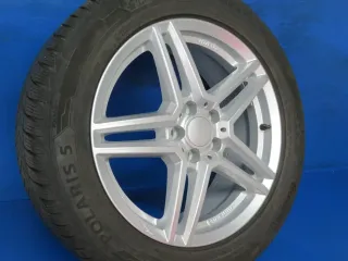 Volvo XC 40 18 Zoll Winterräder Alufelgen M10 758 Silber Winterreifen 2x 6,5 mm / 2x 7 mm - Bild 3