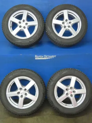 VW T-Cross VW Taigo Skoda Kamiq 16 Zoll Winterräder Alufelgen Silber Winterreifen 2x 5,3 mm / 2x 6,3 mm - Bild 12
