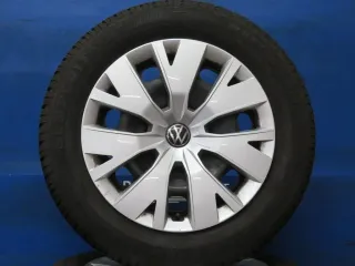 Original VW T-Cross VW Taigo Skoda Kamiq 16 Zoll Stahlfelge Winterräder 2Q0601027AE Schwarz Winterreifen 4x 7,3 mm - Bild 2