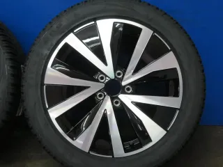 NEU Original VW T-Roc II Typ A2 18 Zoll 5-V-Speichen-Design Winterräder Alufelgen 2GJ601025B Schwarz Winterreifen - Bild 11