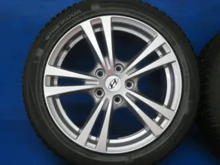 Original Hyundai I30 Typ PDE Winterräder 17 Zoll 5-Doppelspeichen-Design Alufelgen + RDKS HMD01 70747 Silber Winterreifen 2x 6,3 mm / 2x 6,6 mm - Bild 10
