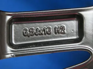 Original Hyundai Kona Typ OS Winterräder Alufelgen 16 Zoll 5-Doppelspeichen-Design Winterräder + RDKS HMD01 65645 Schwarz Winterreifen 2x 5 mm / 2x 6 mm - Bild 6