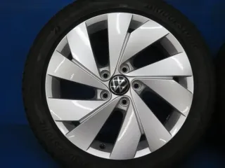 Original VW Golf 8 17 Zoll Belmond Winterräder 5H0601025B Silber 4x 7,2 mm Winterreifen Alufelgen - Bild 11