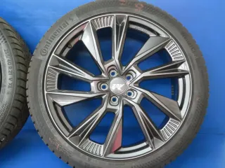 Kia EV6 + GT AEZ Alufelgen 21 Zoll Havanna grey Winterräder + RDKS Winterreifen ca. 4x 8,4 mm - Bild 9