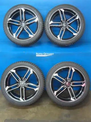 VW Tiguan III Typ CT Alufelgen 20 Zoll Borbet ATX Winterräder Schwarz Winterreifen 2x 7 mm / 2x 8,4 mm - Bild 17