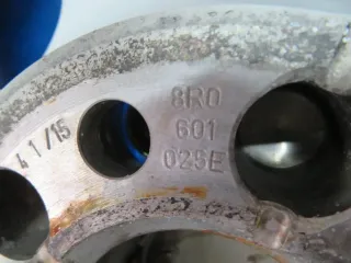 Original Audi Q5 Typ 8R.. 17 Zoll Winterreifen 7-Speichen-Rad Winterräder 8R0601025 Silber Kompletträder - Bild 5