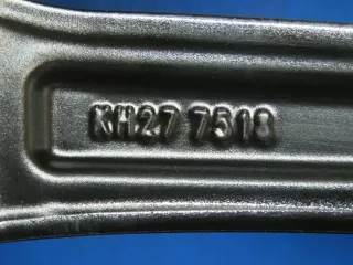 Original Hyundai Tucson Typ NX4 18 Zoll 5-Doppelspeichen-Design Winterräder Alufelgen + RDKS KH27 7518 Schwarz Winterreifen 4x 7,2 mm - Bild 5