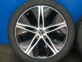 Original Mercedes A-Klasse Mercedes B-Klasse Mercedes CLA 18 Zoll 5-Speichen-Rad Winterräder + RDKS A1774010500 Schwarz Winterreifen - Bild 15